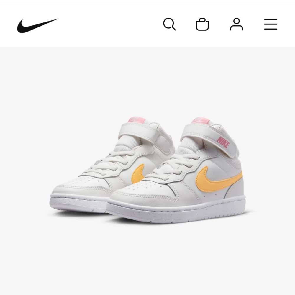 Girls Nike Court Borough High Top